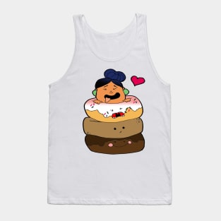 love in a doughnut Tank Top